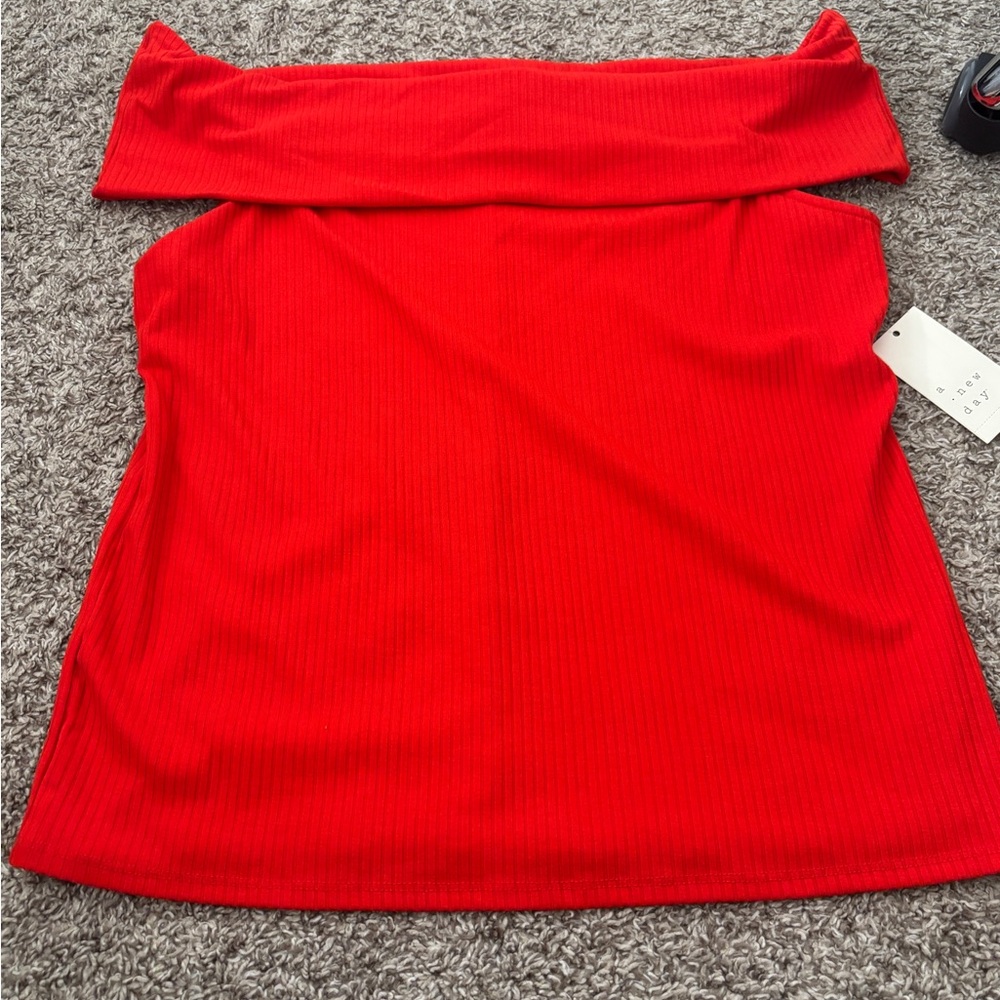 Bright Red Top